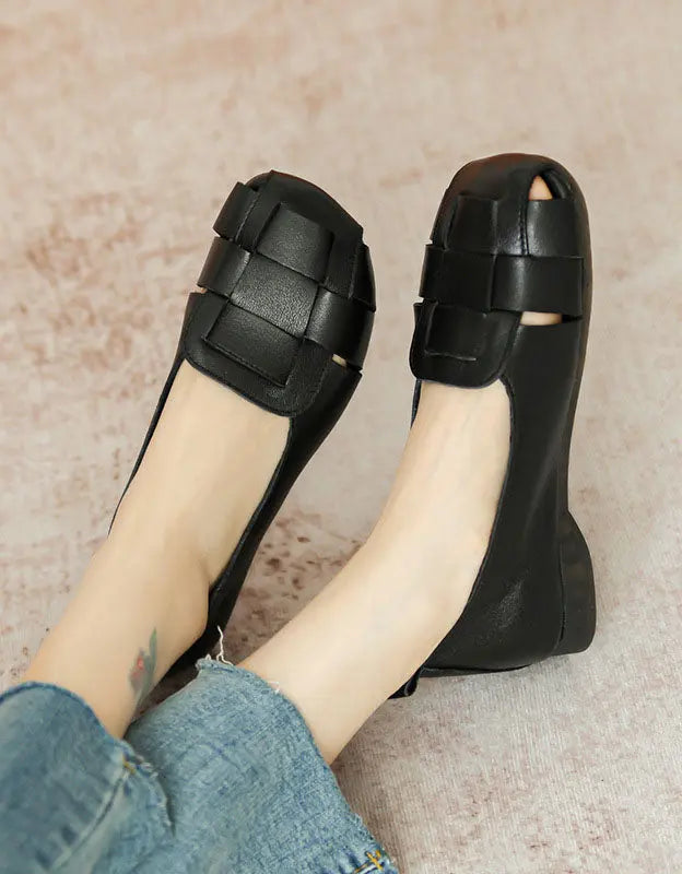 Close Toe Summer Flats