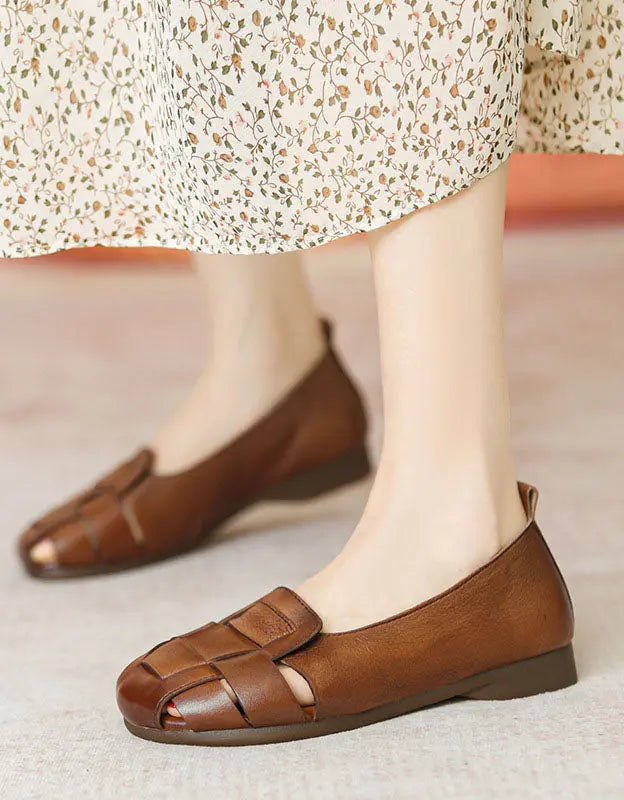 Close Toe Summer Flats