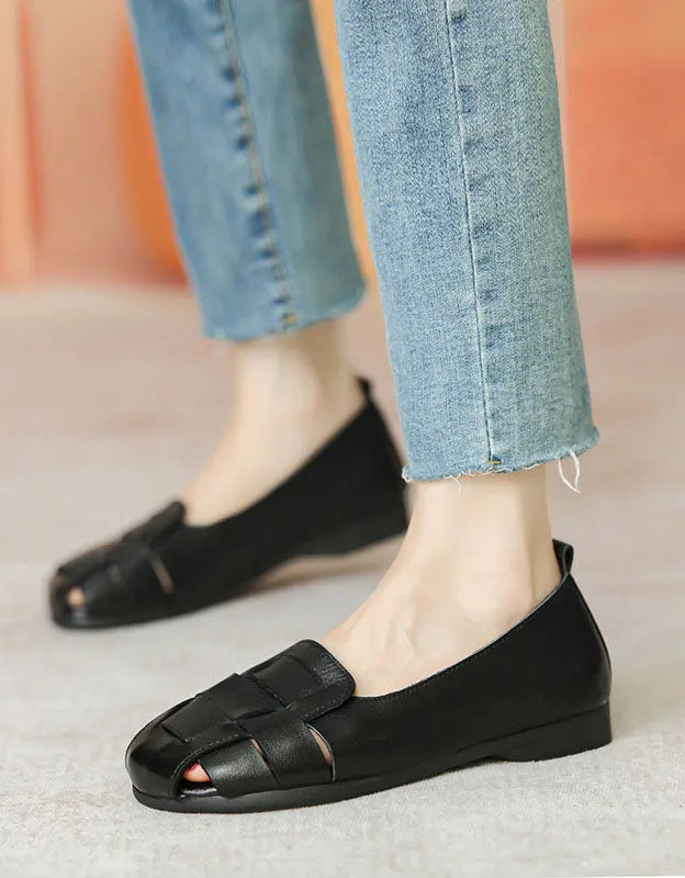 Close Toe Summer Flats