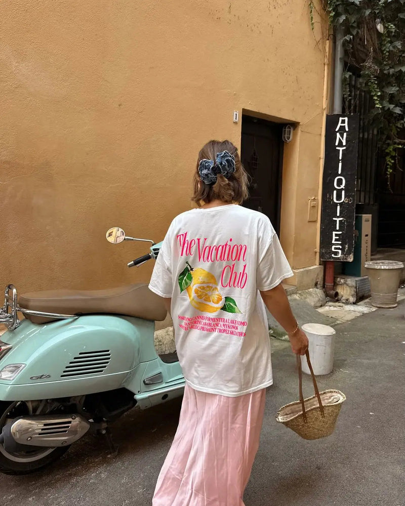 Harajuku Lemon Graphic T-shirt