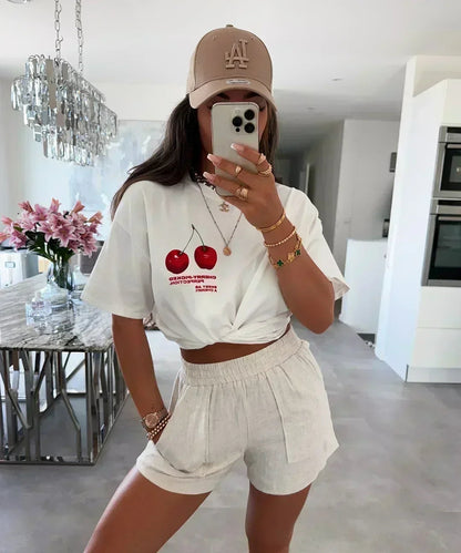 Oversized Harajuku Fruits T-shirt