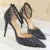 Shoes Heels New Woman Pumps Sequins High Heels Shoes Shoes Gold Sliver Stiletto Heels Sandals
