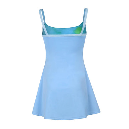 ’s Mini Dress Backless Halter Sleeveless Bodycon Dress Summer Club Party Holiday Beach Dresses Y2k