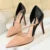 Shoes High Heels Woman Pumps Stiletto Shoes Basic Pump Sandals Female Shoes Stilettos 9.5 Cm