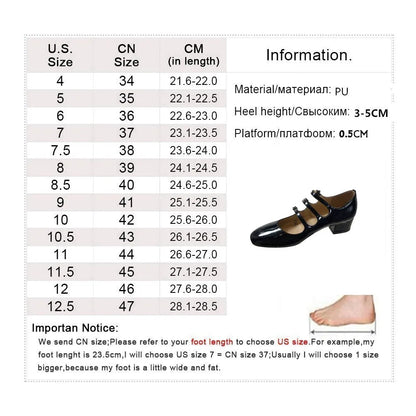 New Round Toe Pumps Buckle High Heels Wedding Shoes Party Comfortable Shoes Zapatos De Mujer