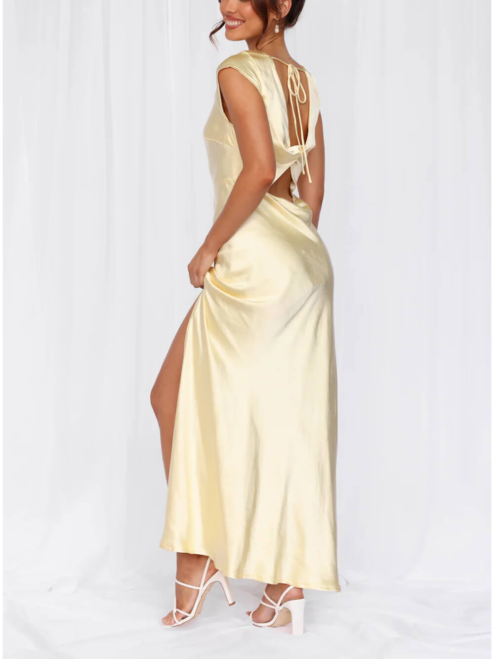Spring and Summer Fishtail Dress Mid-length Dress
