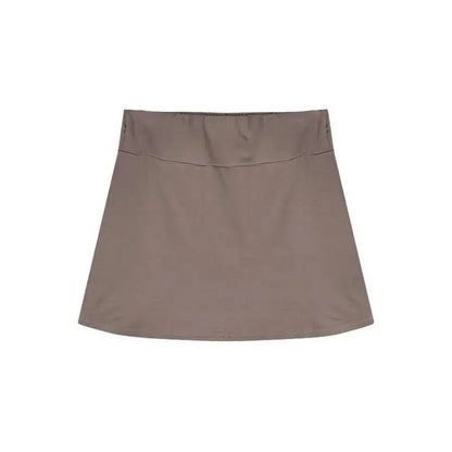 High Waist Skinny Bag Hip Short Slit Slim Fit Skirt