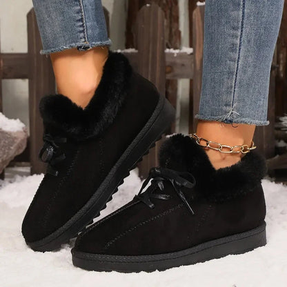 Plush Warm Fashionable Stylish Cozy Snow Boot
