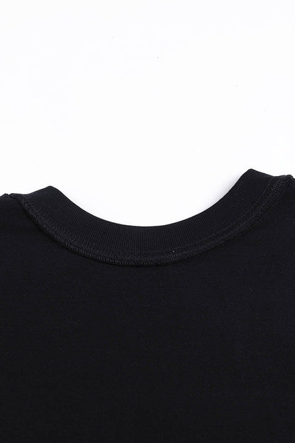 Crop Sweat T-shirt
