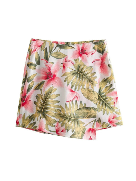 Print Skorts Skirt