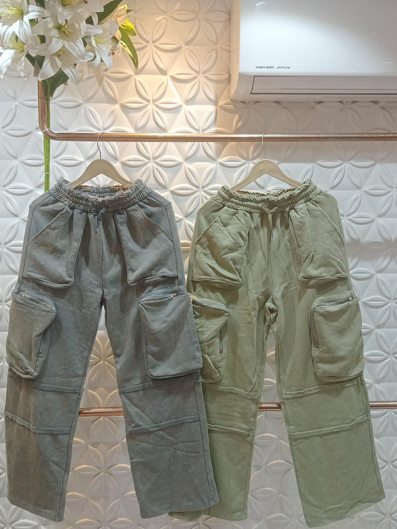 Cargo Wide Leg Pant With Pockets