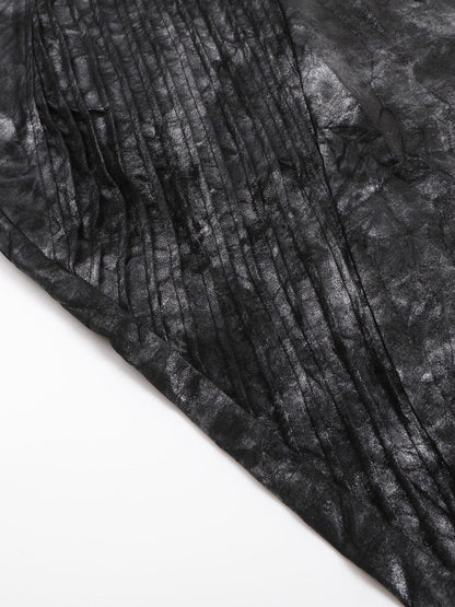 Dark Tie-dye Wide Leg Pants