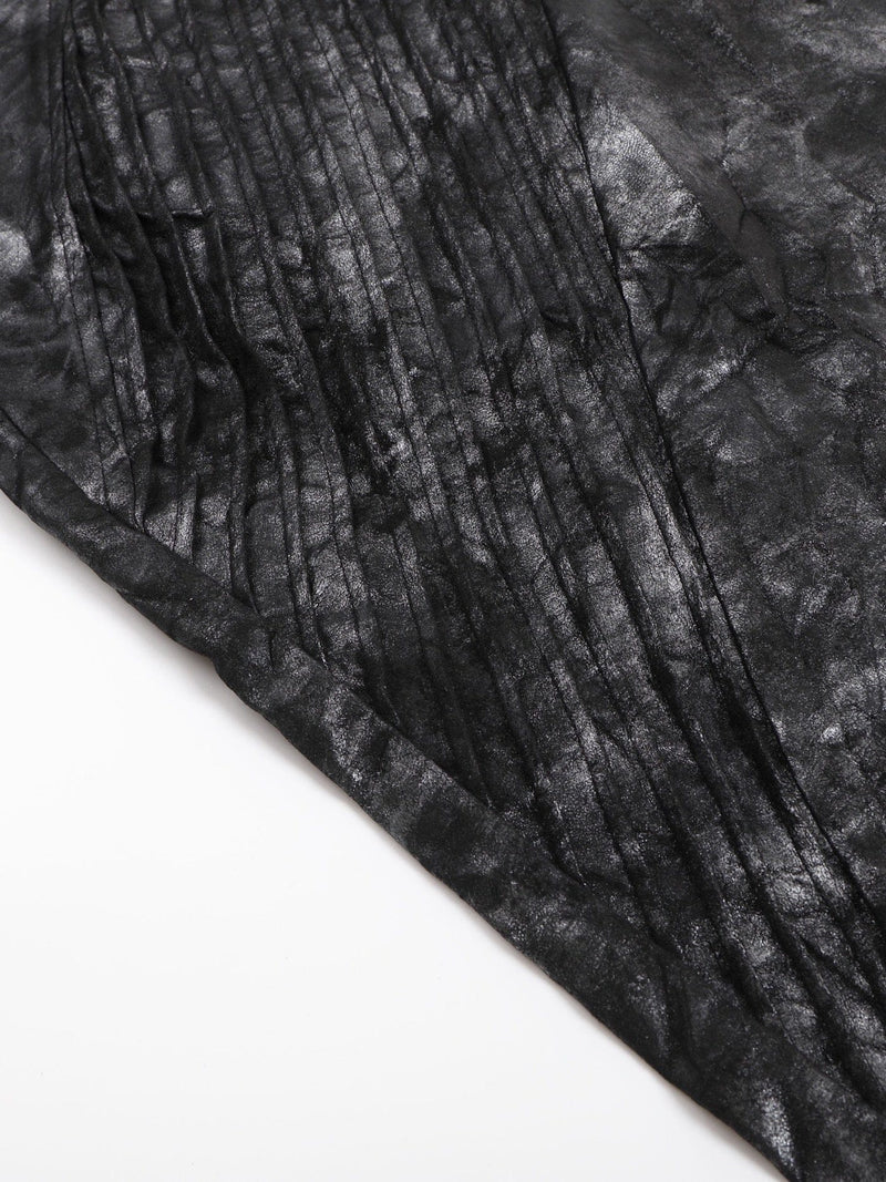 Dark Tie-dye Wide Leg Pants