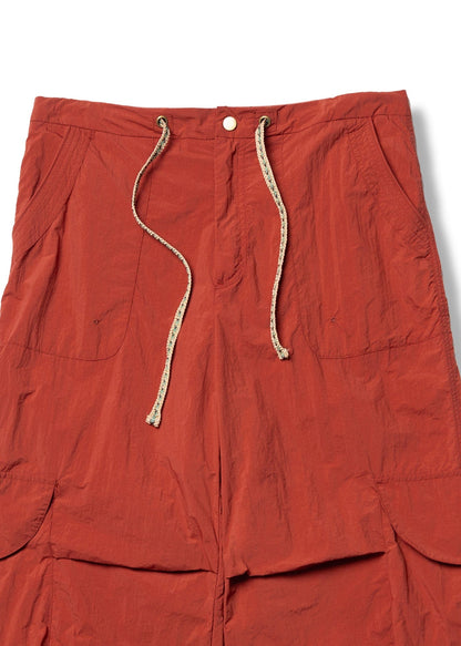 Multiple Pocket Wide-leg Cargo Pants