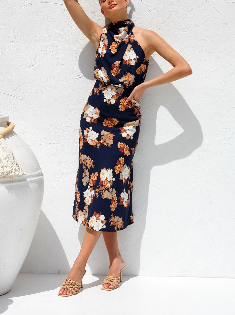Tamika Dress Navy