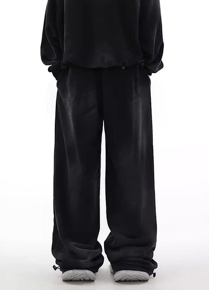 Urban Rebel Graffiti Wide Leg Sweatpants