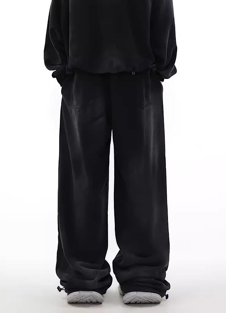 Urban Rebel Graffiti Wide Leg Sweatpants