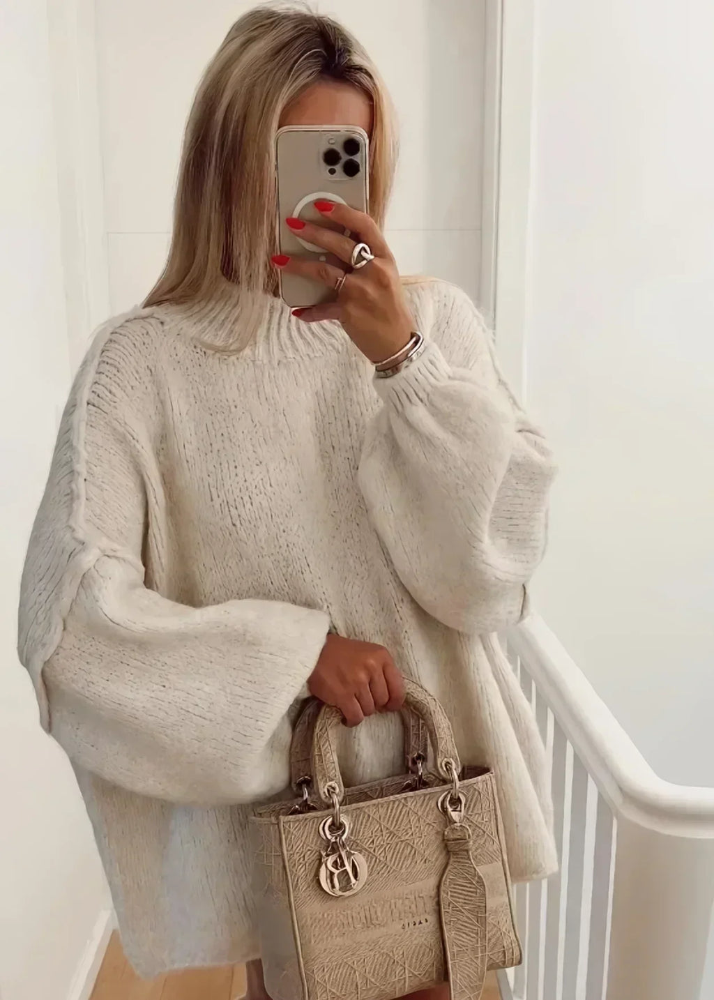 Gracefully Designed Sweater