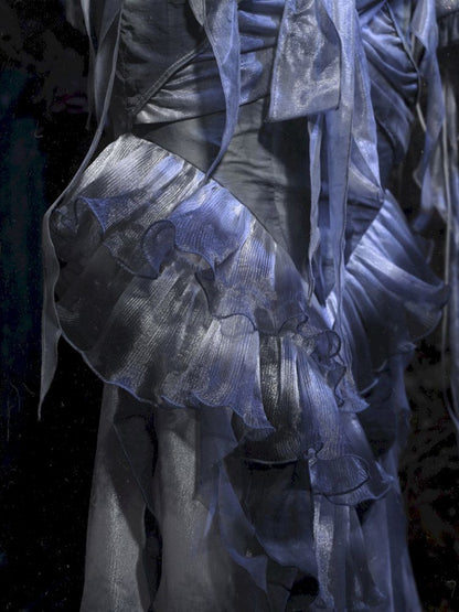 Ethereal Gothic Mermaid-style Skirt