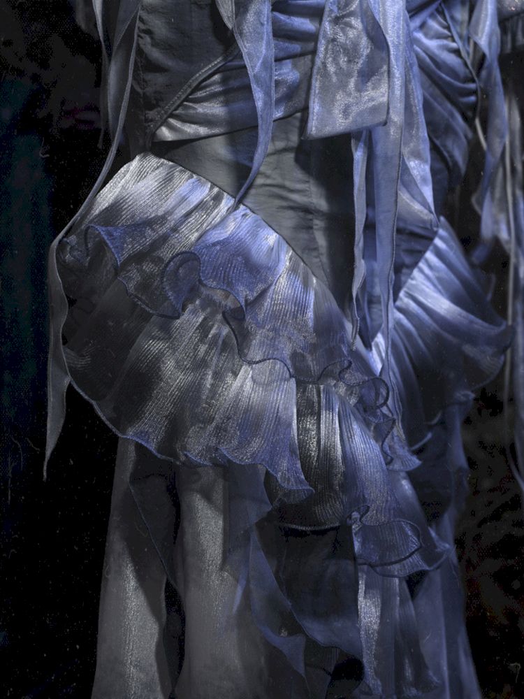 Ethereal Gothic Mermaid-style Skirt