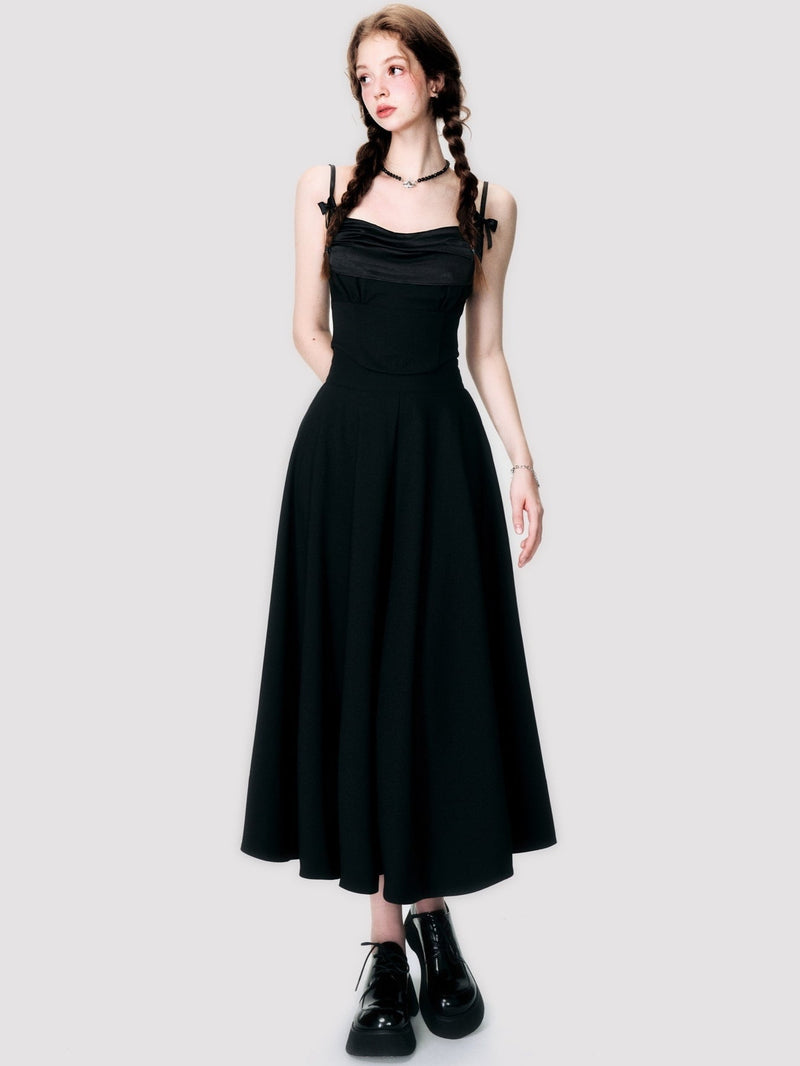 Ribbon Camisole & Long Skirt Set