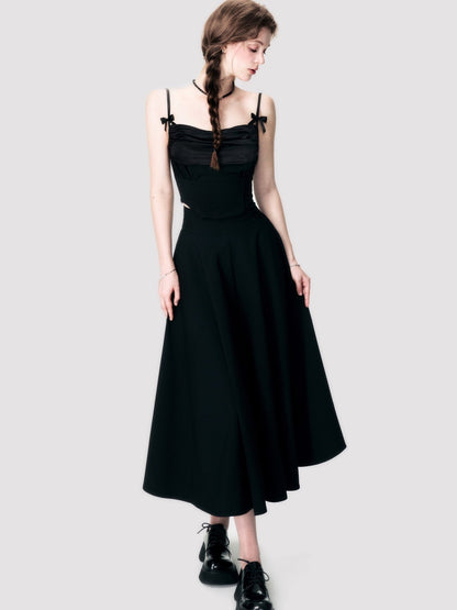 Ribbon Camisole & Long Skirt Set