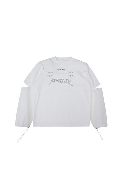 Two-piece Logo Mesh T-shirt