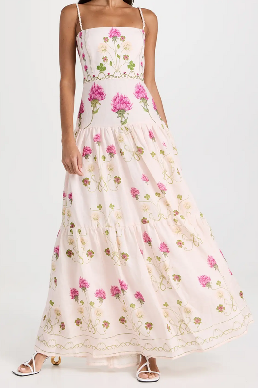 Cami Tapered Waist Midi Dress