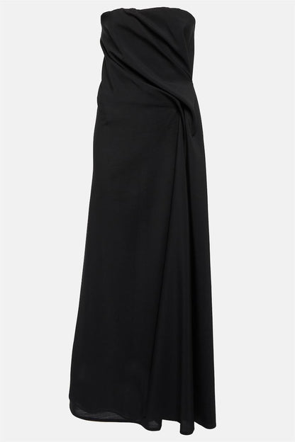 Off Shoulder Asymmetrical Midi Dress