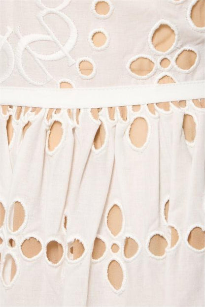 Lace Sleeveless Midi Dress