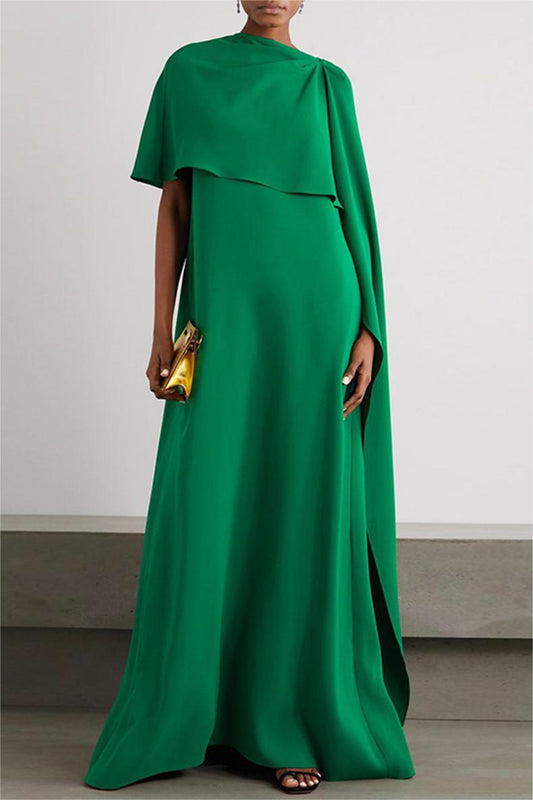 Asymmetric Loose Maxi Dress