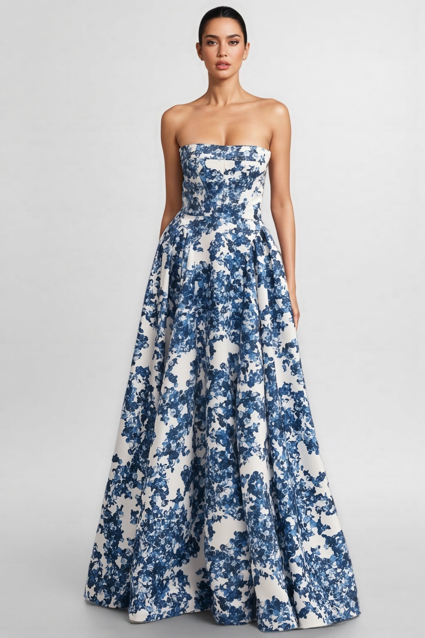 Eleri Off-shoulder Sleeveless Midi Dress