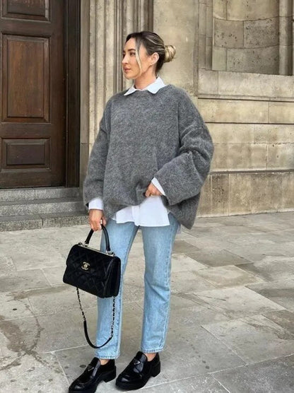 Jaiya Knit Loose Sweater