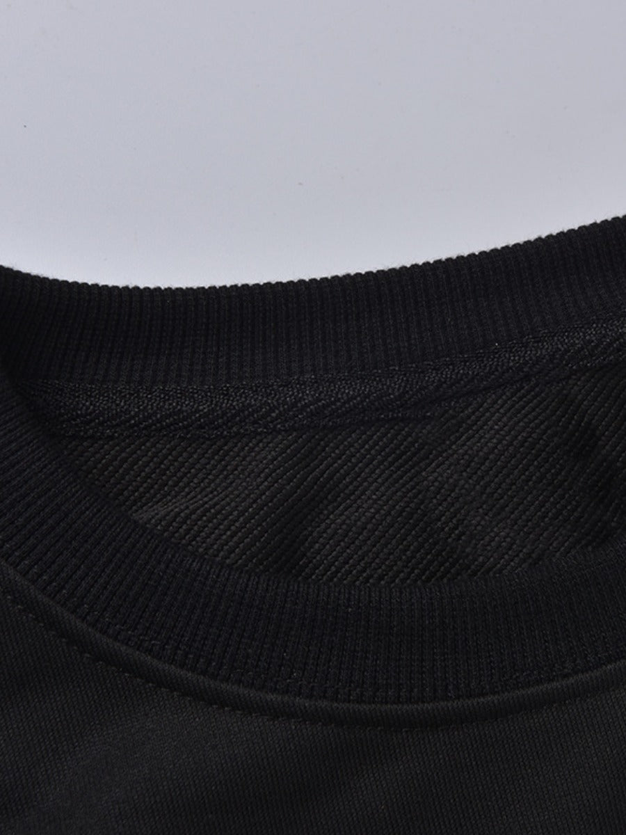 Dropped Shoulder Letter Print Sweatshirt Ar3078