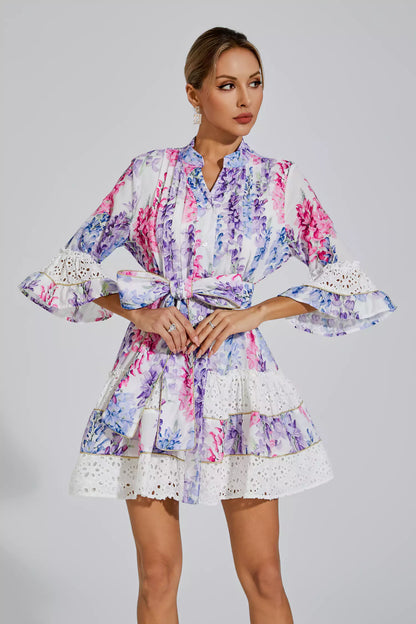 Kimora Belted Mini Dress