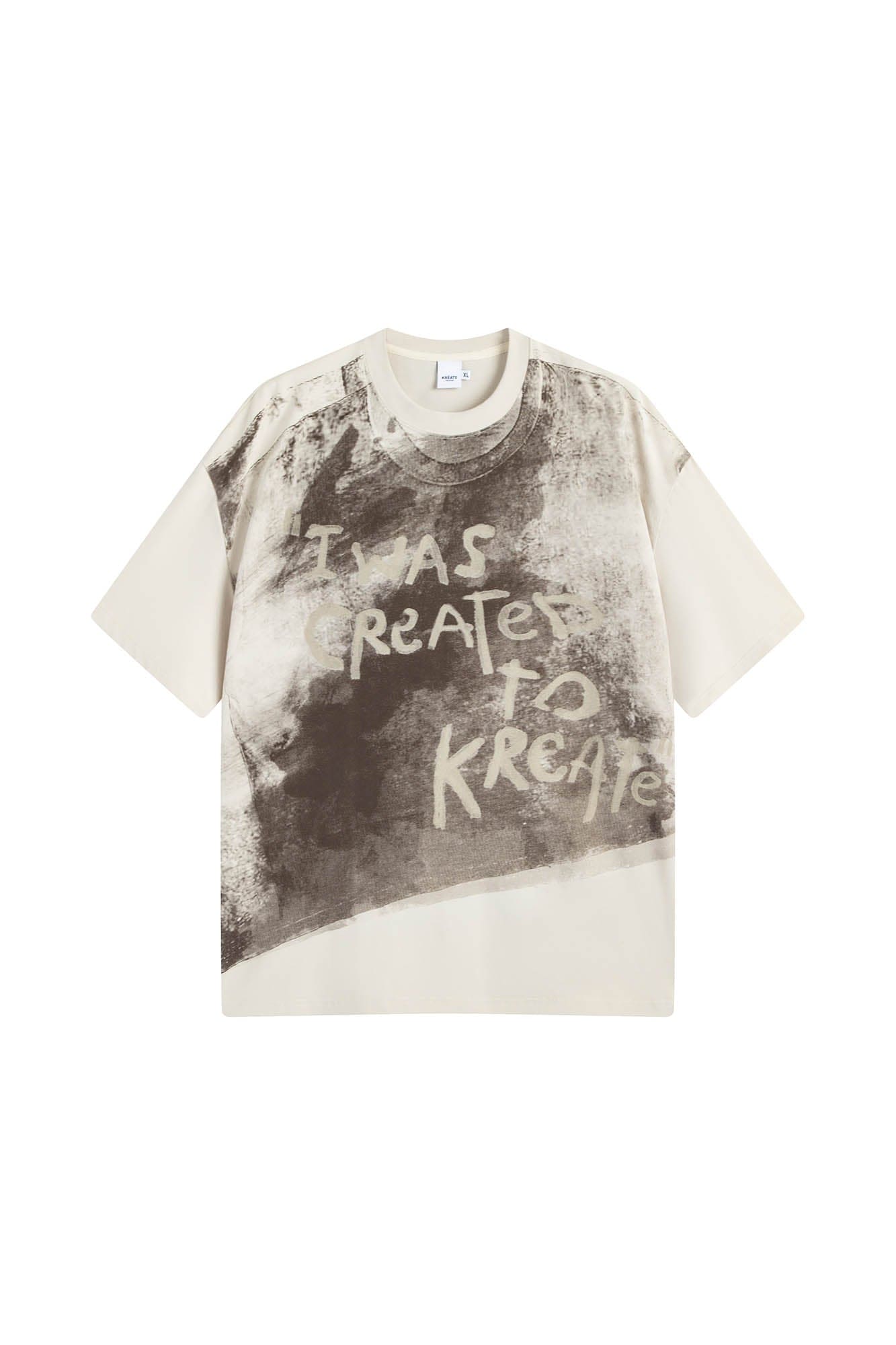 Distressed Graphic Print T-shirt