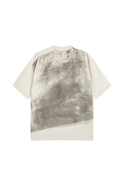 Distressed Graphic Print T-shirt
