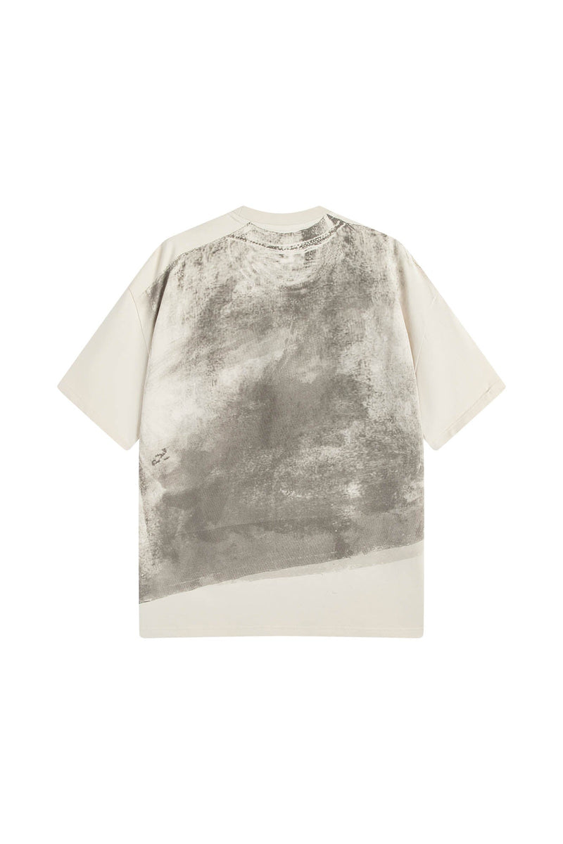 Distressed Graphic Print T-shirt
