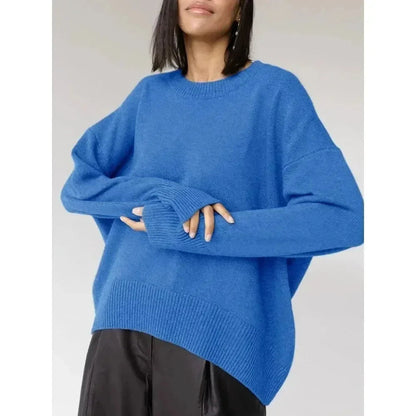 Oversized Loose Autumn Winter Warm Thick Knit Sweater