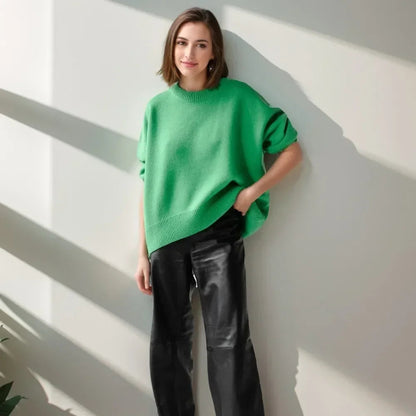 Oversized Loose Autumn Winter Warm Thick Knit Sweater