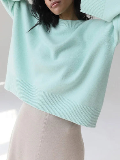 Oversized Loose Autumn Winter Warm Thick Knit Sweater