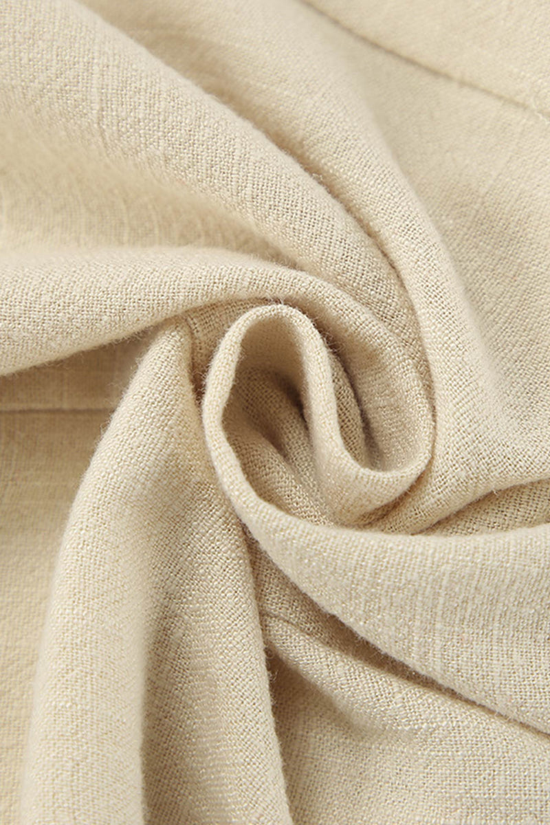 Linen Tie-up Cami Jumpsuits