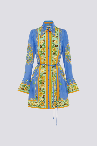 Lisbeth Long Sleeve Mini Dress