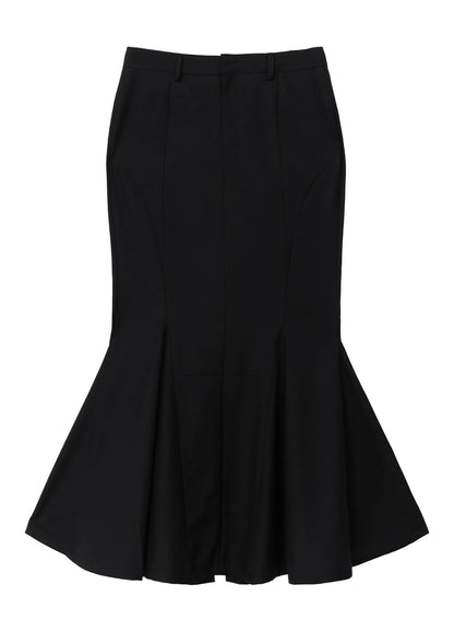 Loose Fishtail Maxi Skirt