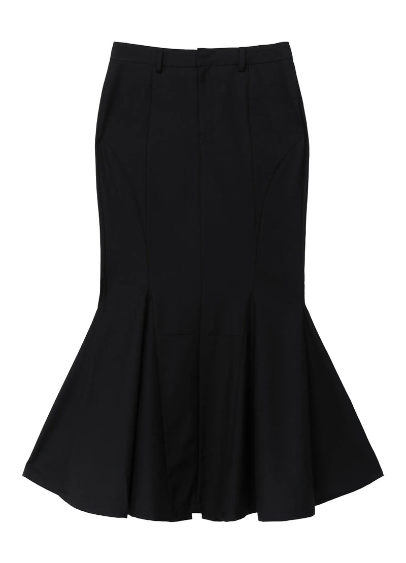 Loose Fishtail Maxi Skirt
