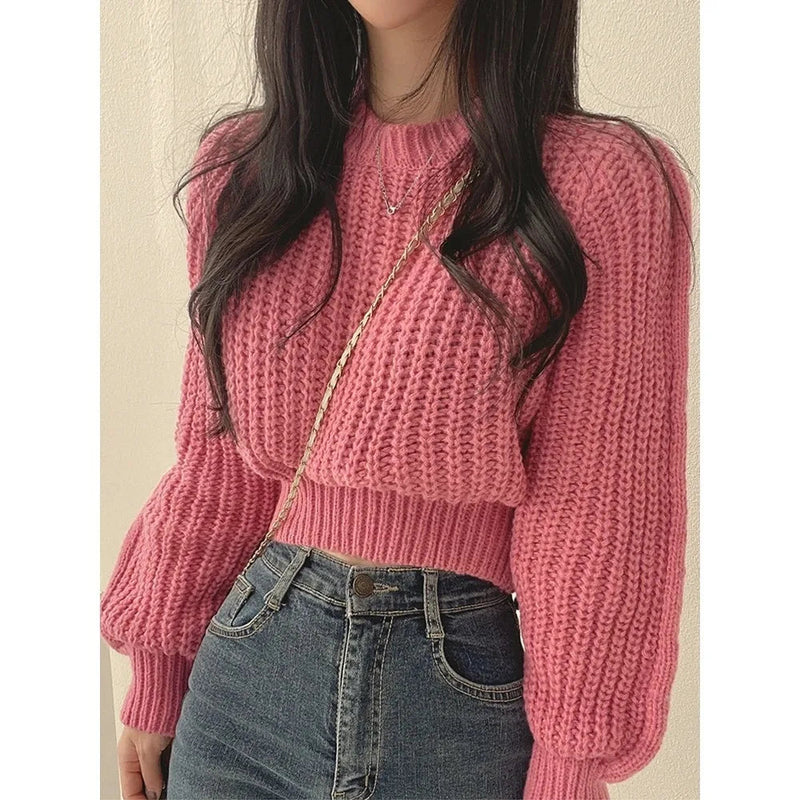 Loose Lantern Long Autumn Warm Sweater
