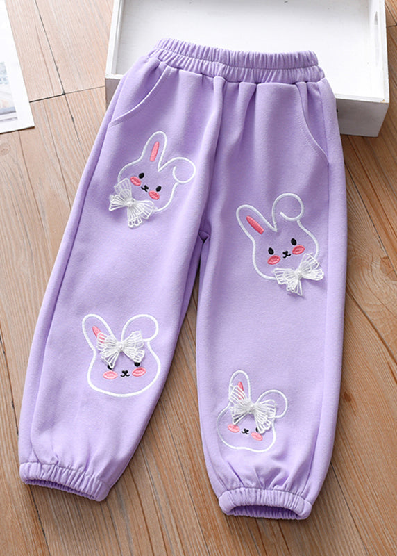 Pink Animal Print Beam Pants Tv020