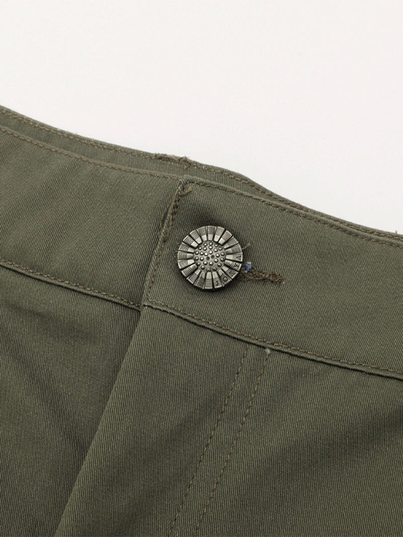 Spliced Tactical Camo Cargo Pants
