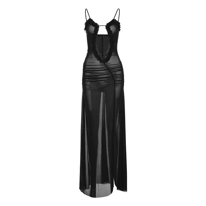 Margaret See-through Maxi Dress