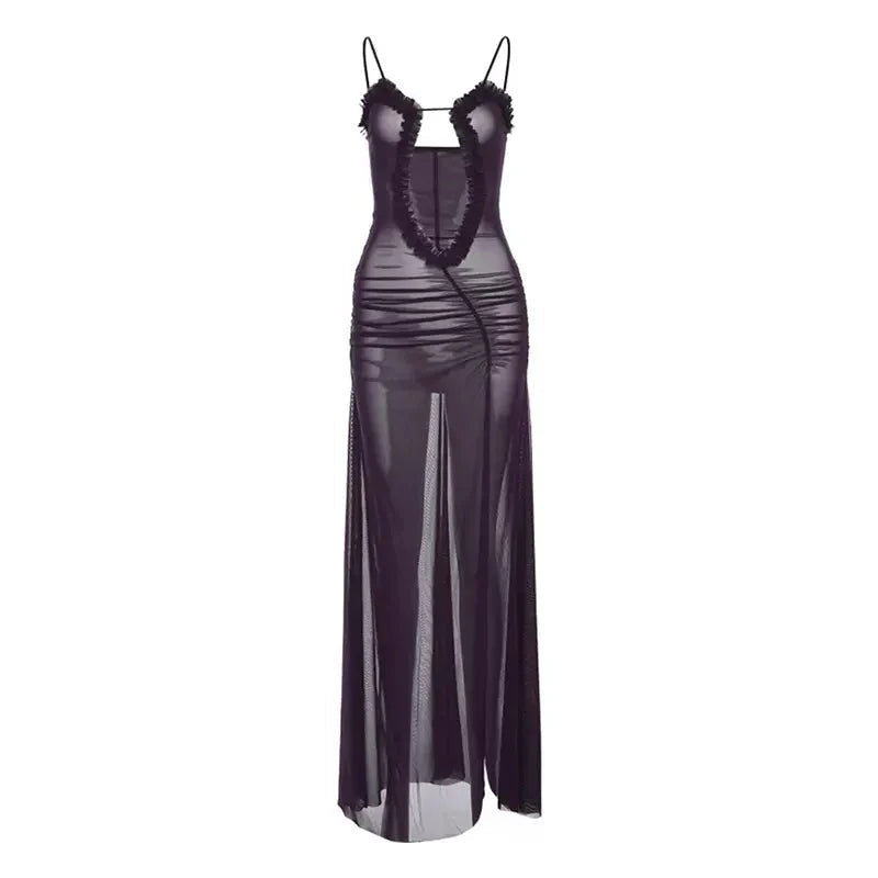 Margaret See-through Maxi Dress